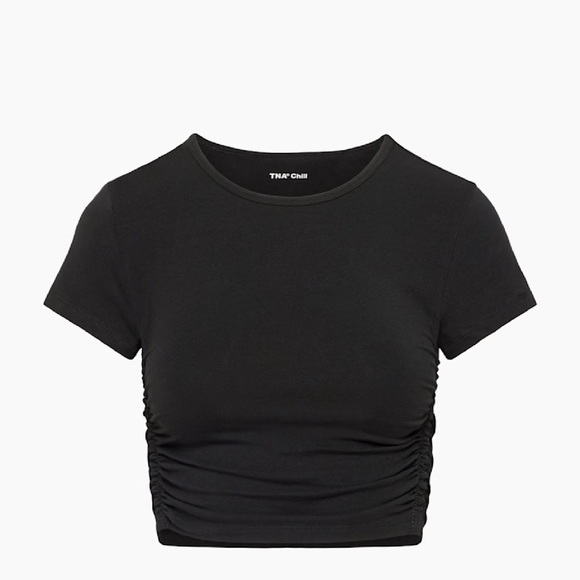 TNA Black Short Sleeve Tee women’s 2XS - Picture 1 of 8